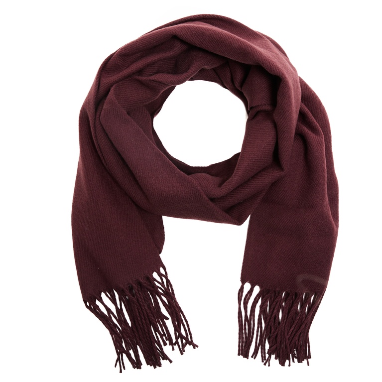 Fine-knit scarf "Holm" Burgundy 2
